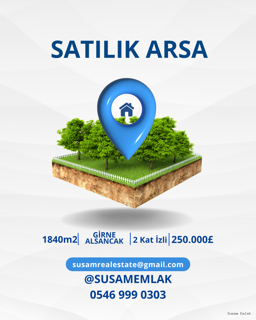 🌊 ALSANCAK’TA KESİNTİSİZ DENİZ MANZARALI SATILIK ARSA